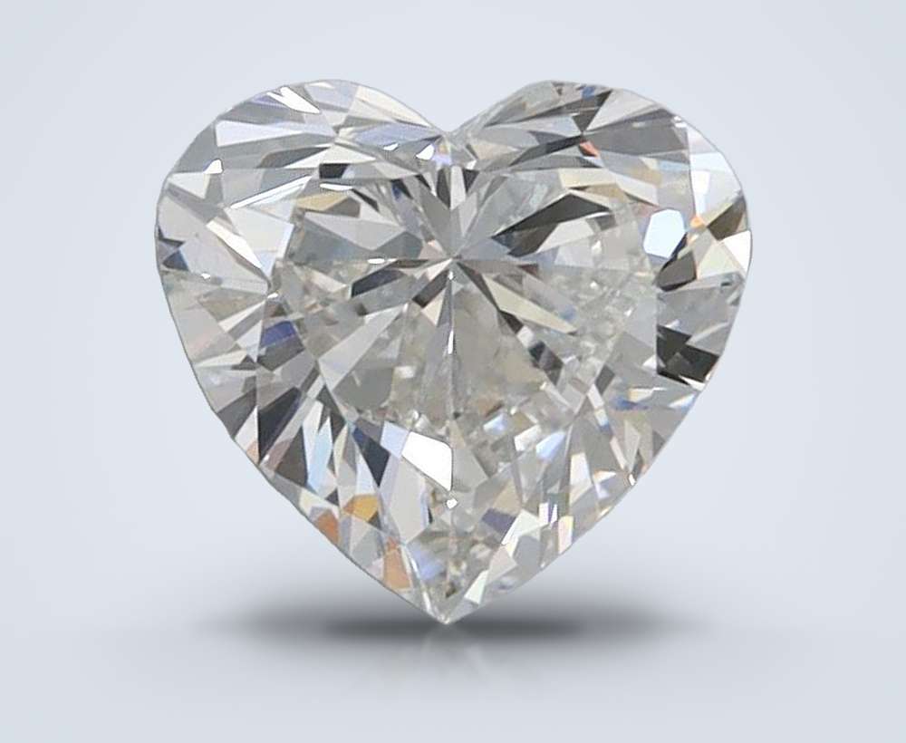 1.00 Carat Heart Lab Diamond
