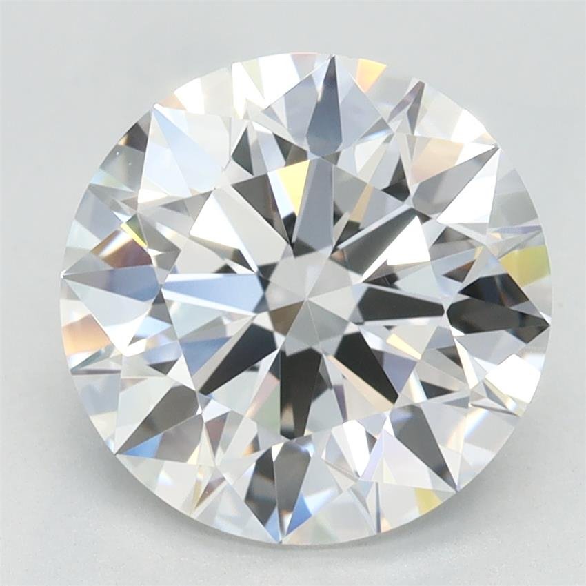 2.66ct E IF Rare Carat Ideal Cut Round Lab Grown Diamond