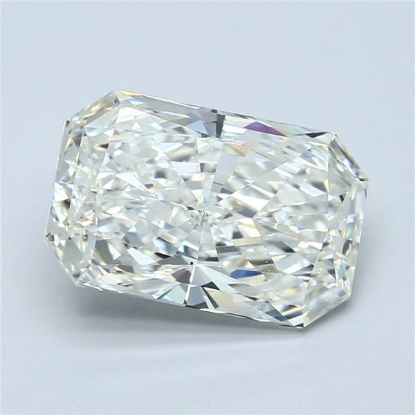 5.01ct K VS2 Rare Carat Ideal Cut Radiant Diamond