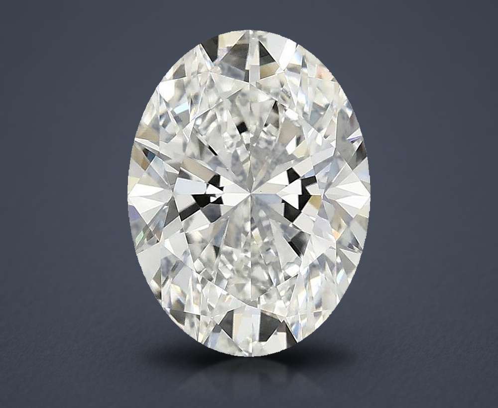 2.52 Carat Oval Lab Diamond