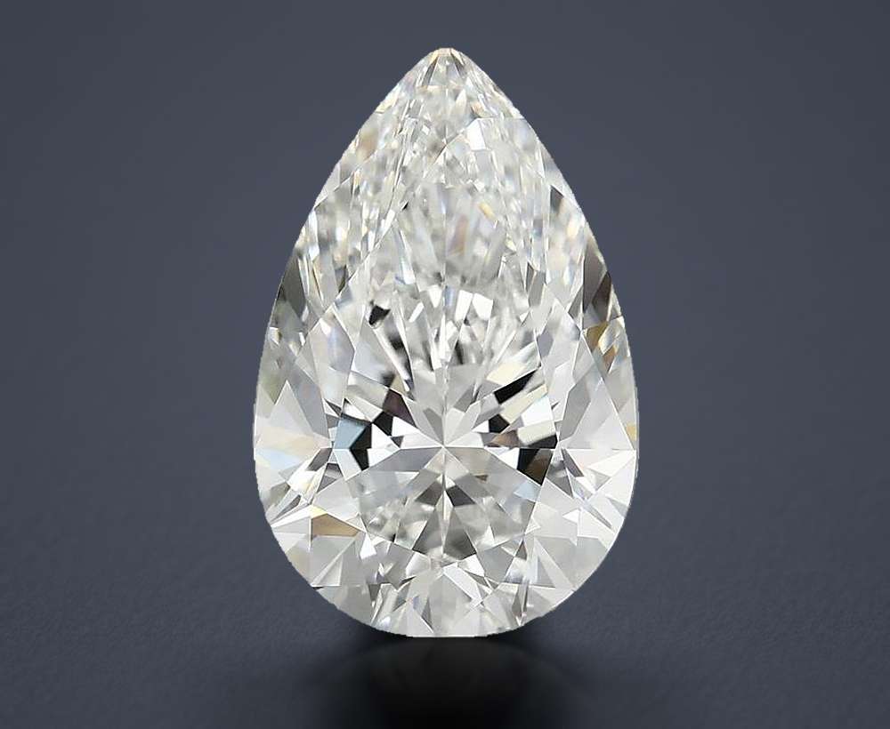 4.10 Carat Pear Lab Diamond