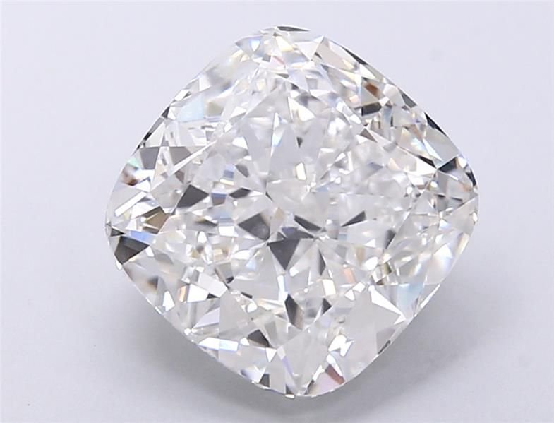 5.08ct E VVS2 Rare Carat Ideal Cut Cushion Lab Grown Diamond