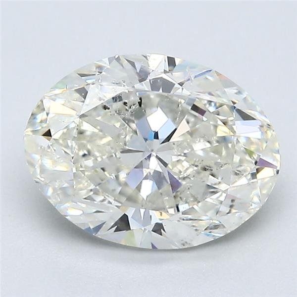 1.89ct J SI2 Very Good Cut Oval Diamond