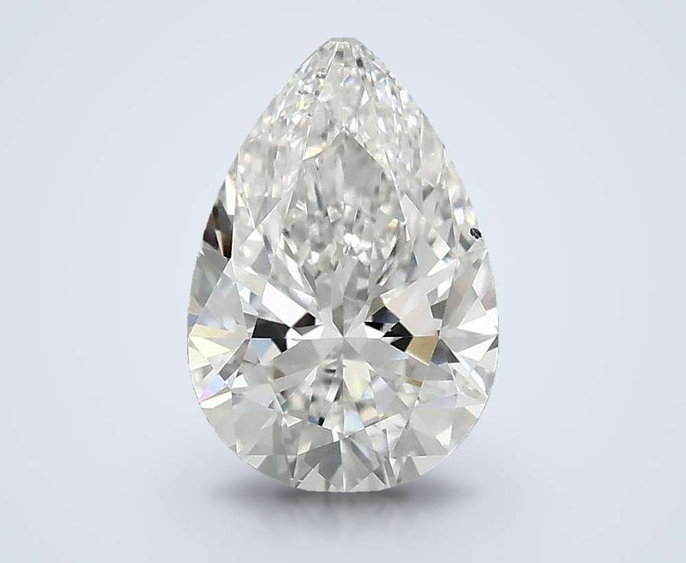 1.71 Carat Pear Lab Diamond