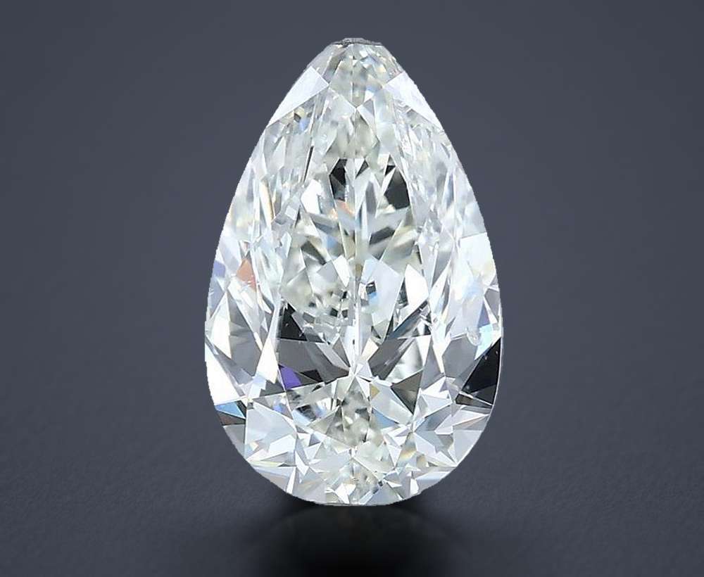 1.50 Carat Pear Natural Diamond