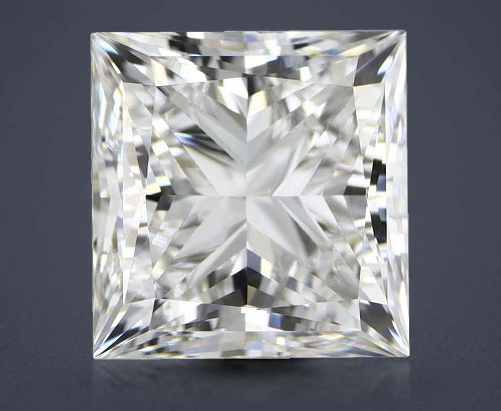 2.72 Carat Princess Lab Diamond