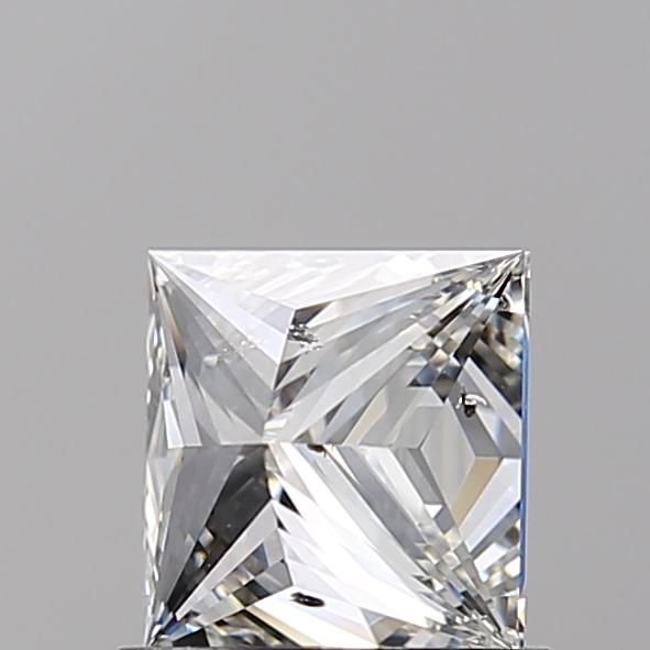 1.00ct I SI2 Rare Carat Ideal Cut Princess Diamond