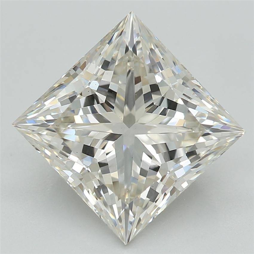 3.04ct I VS1 Rare Carat Ideal Cut Princess Lab Grown Diamond