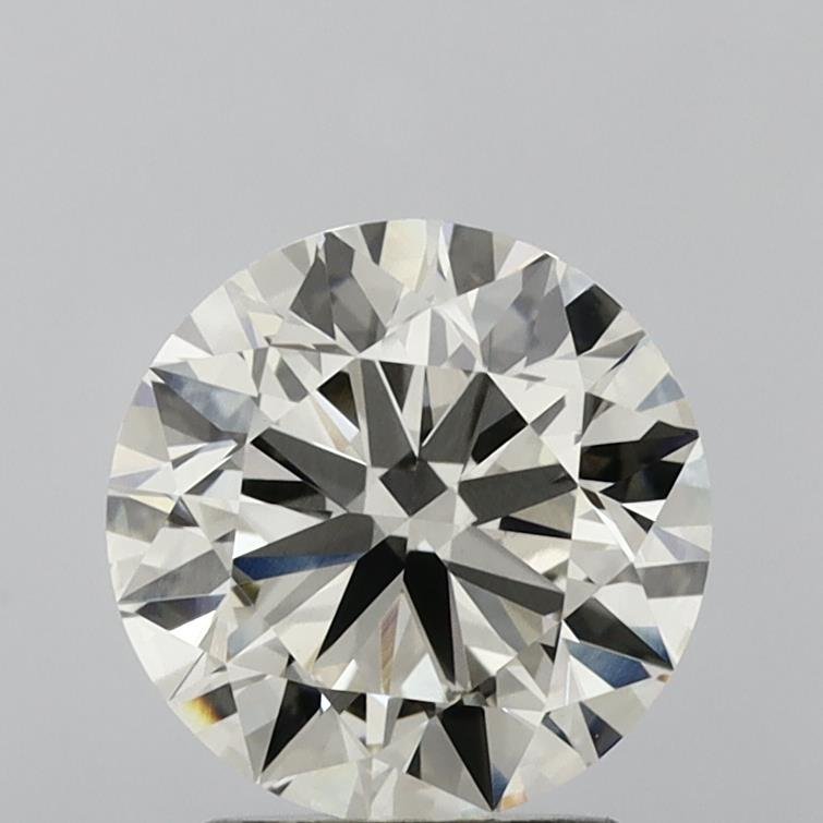 3.06ct J VVS2 Ideal Cut Round Lab Grown Diamond