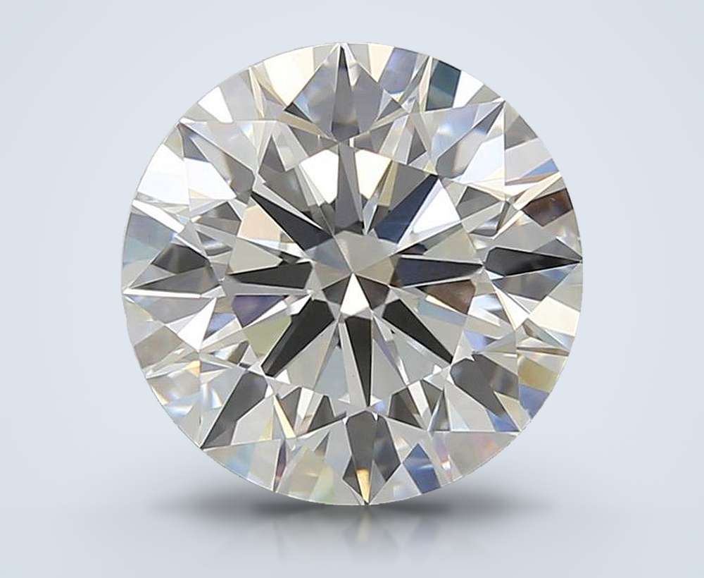 5.09 Carat Round Lab Diamond