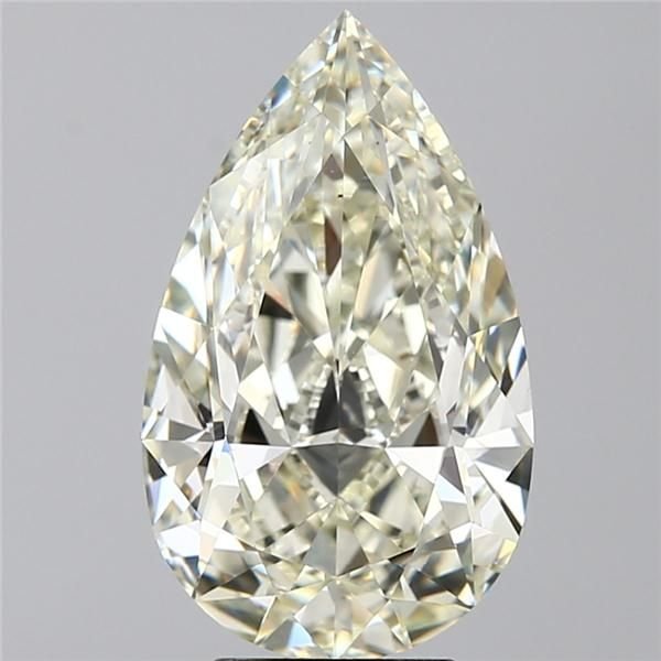 4.03ct J VS1 Excellent Cut Pear Diamond