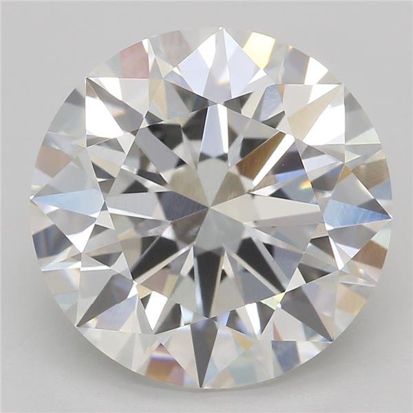 3.50ct F VVS2 Rare Carat Ideal Cut Round Lab Grown Diamond