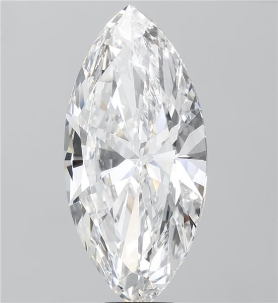 10.01ct F VVS2 Very Good Cut Marquise Lab Grown Diamond