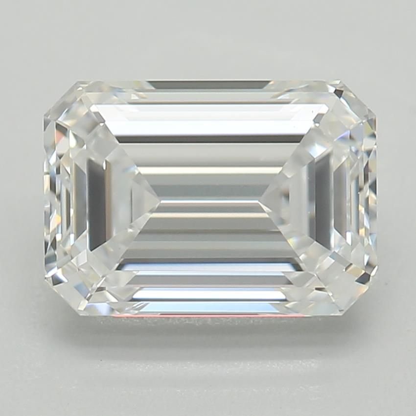 1.34ct D VVS2 Excellent Cut Emerald Lab Grown Diamond