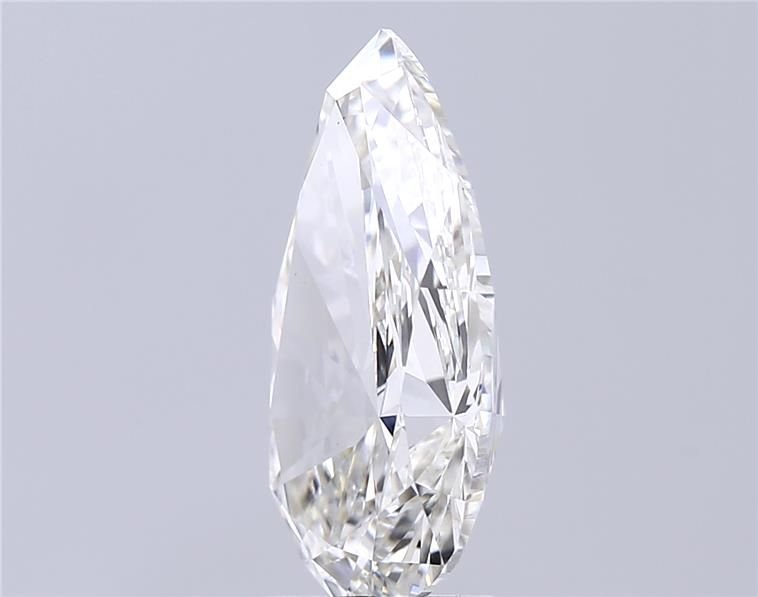 5.43ct H VS1 Rare Carat Ideal Cut Pear Lab Grown Diamond