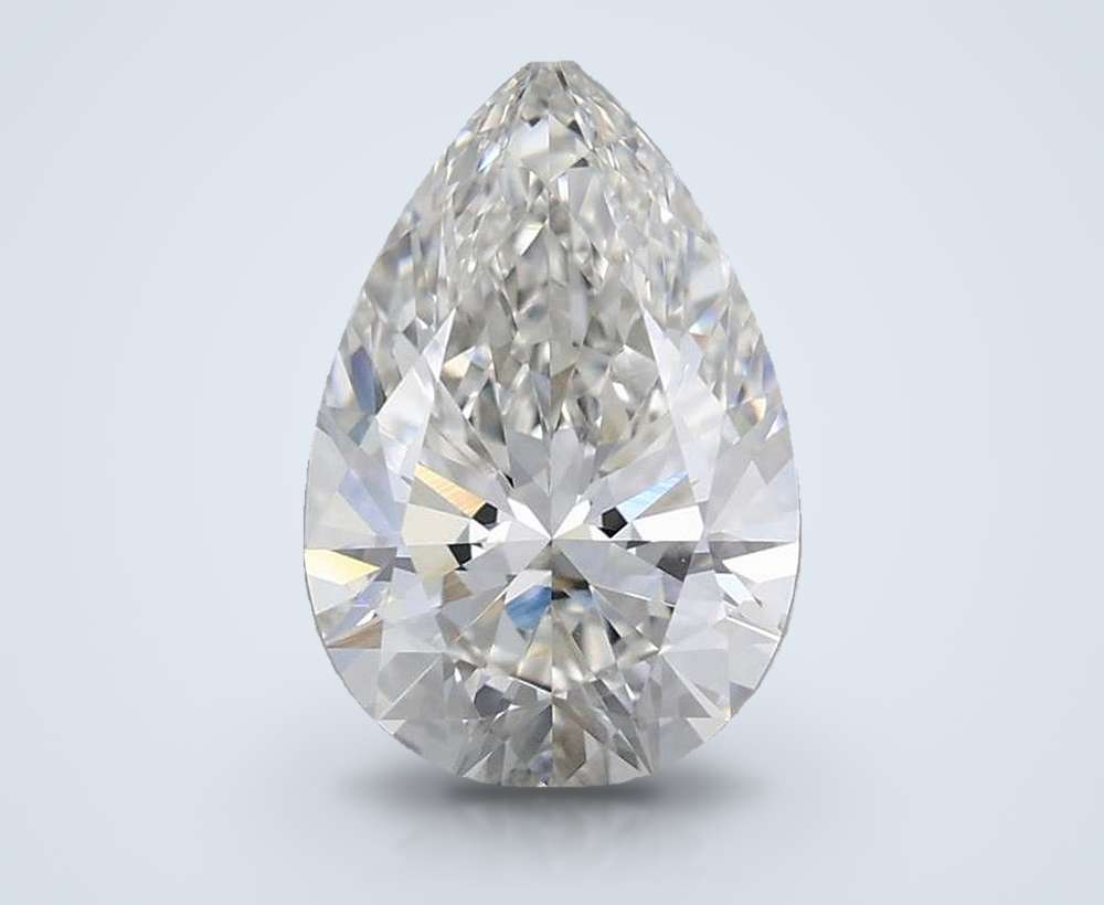 2.30 Carat Pear Lab Diamond