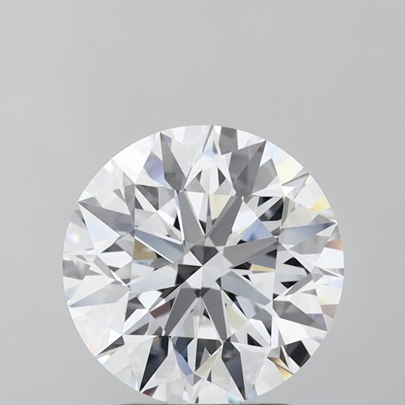 2.91ct G VVS1 Rare Carat Ideal Cut Round Lab Grown Diamond