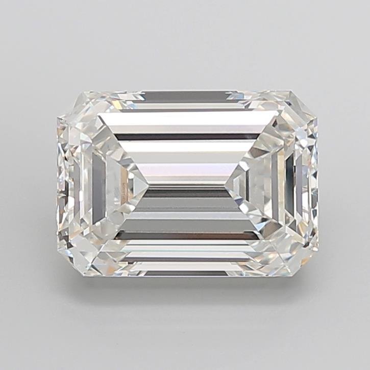 10.03ct G VVS2 Rare Carat Ideal Cut Emerald Lab Grown Diamond