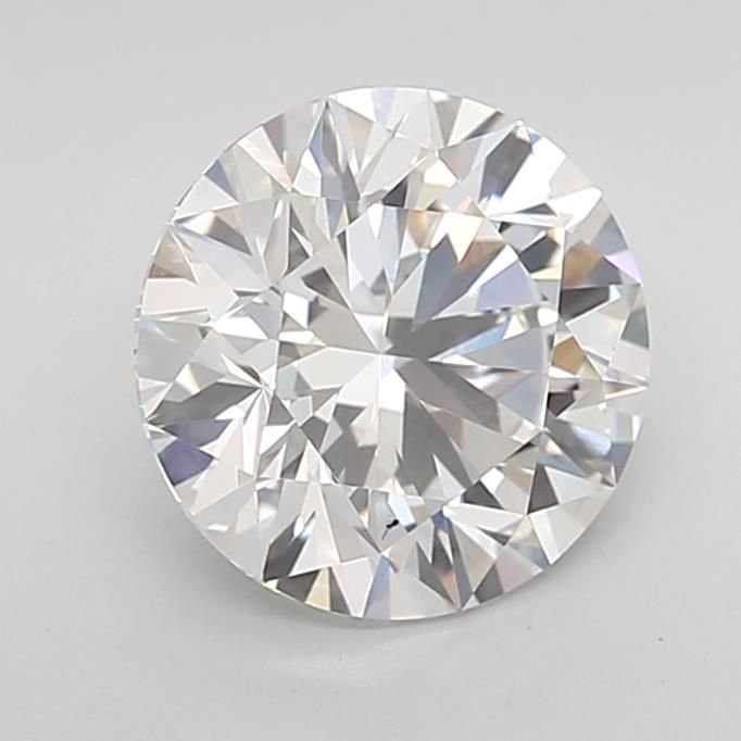 2.05ct F VVS1 Rare Carat Ideal Cut Round Lab Grown Diamond