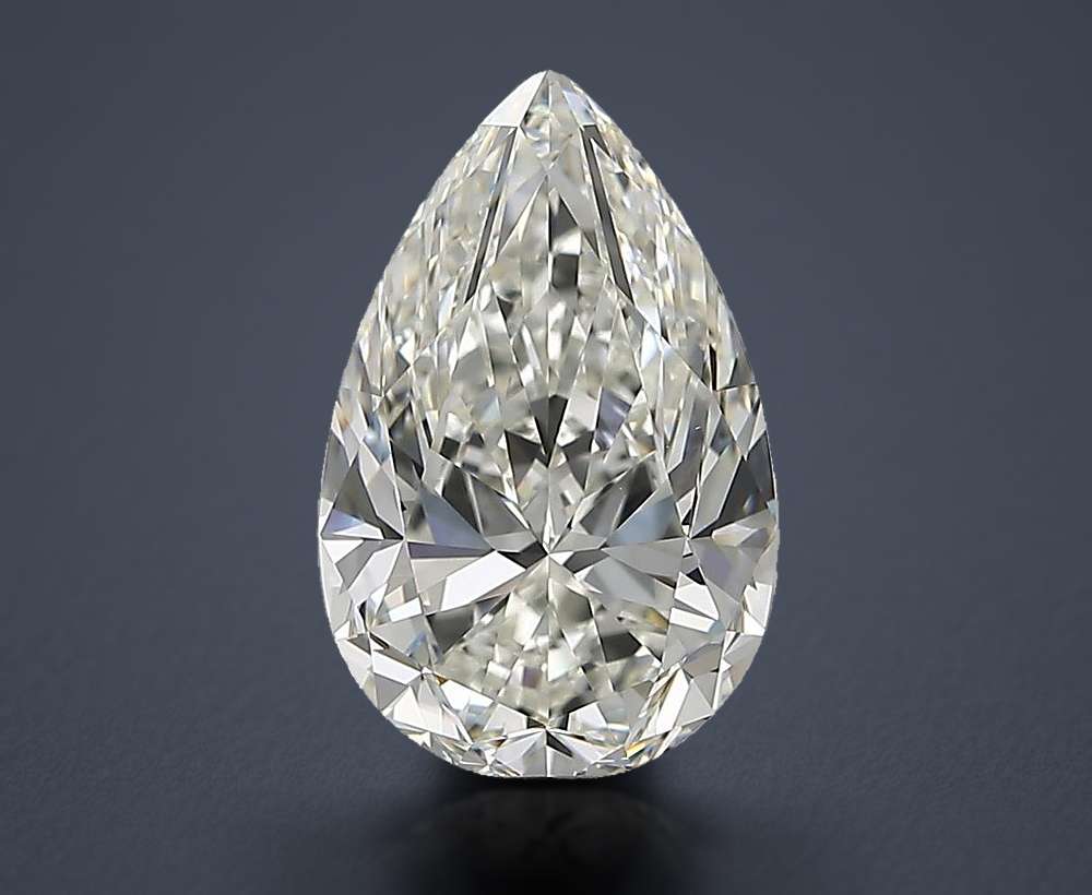 4.01 Carat Pear Natural Diamond