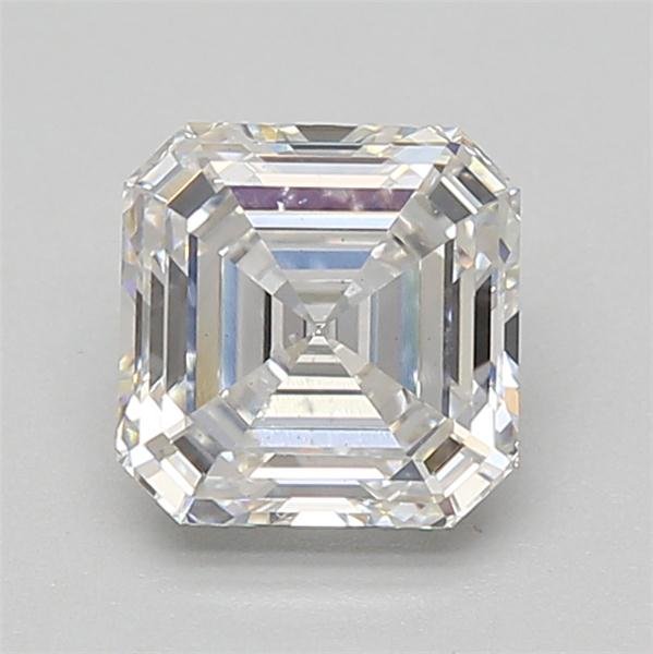 1.75ct E VS1 Rare Carat Ideal Cut Asscher Lab Grown Diamond