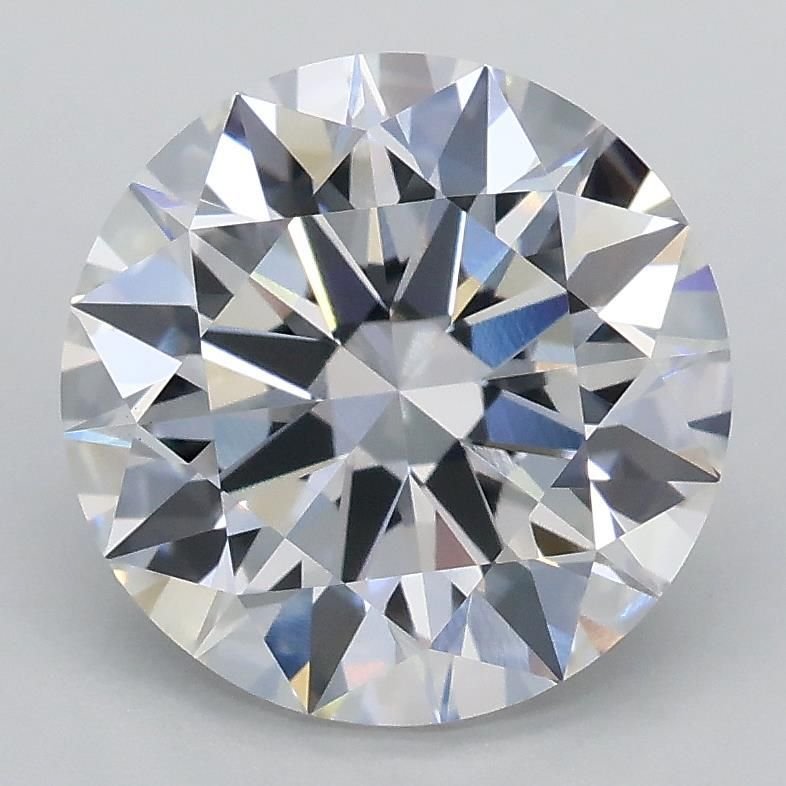 2.61ct E VVS2 Rare Carat Ideal Cut Round Lab Grown Diamond