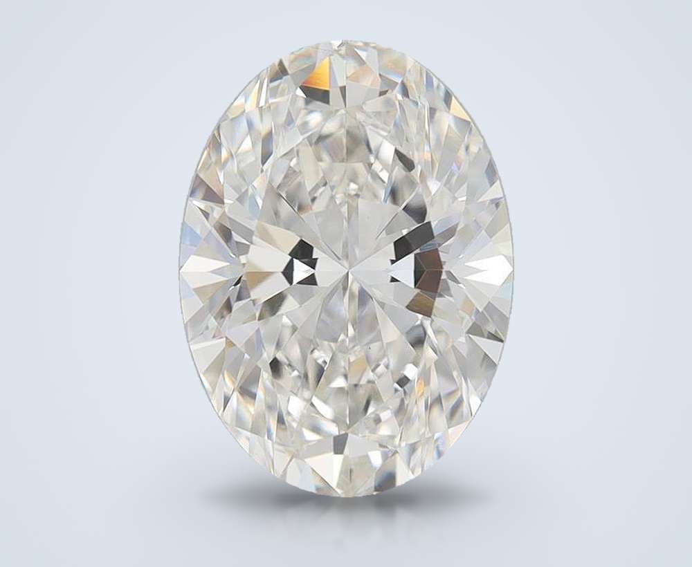4.33 Carat Oval Lab Diamond