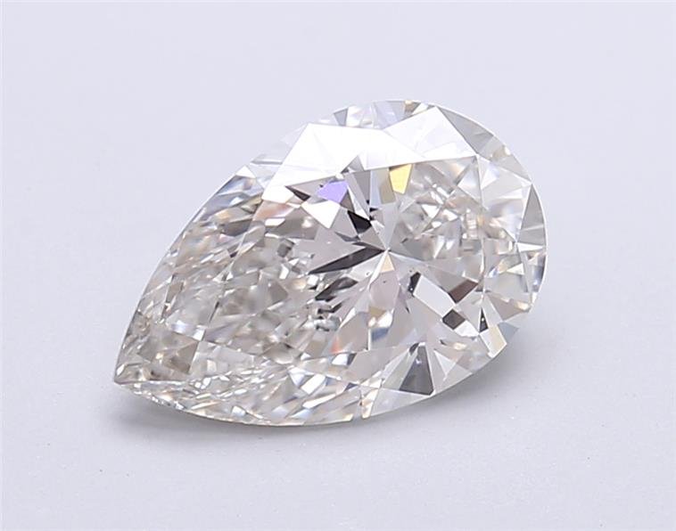 2.00ct H VS2 Rare Carat Ideal Cut Pear Lab Grown Diamond