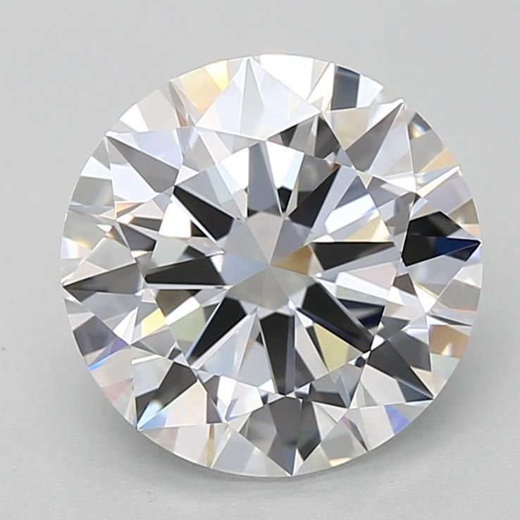 3.02 Carat Round Lab Diamond