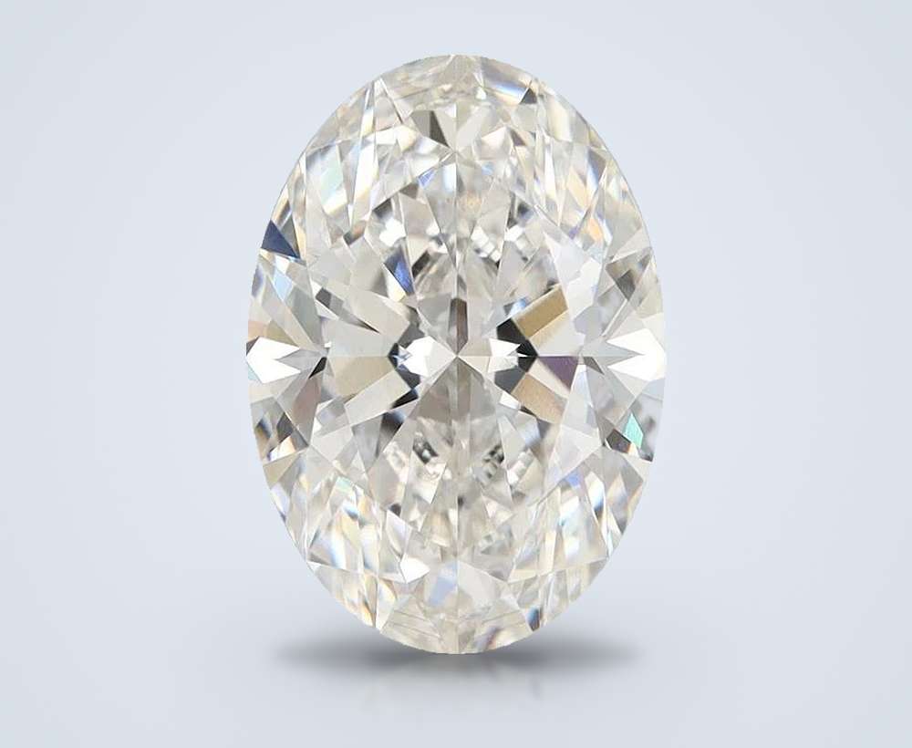 4.19 Carat Oval Lab Diamond