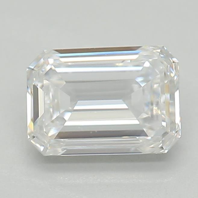 0.52ct D VS1 Very Good Cut Emerald Lab Grown Diamond