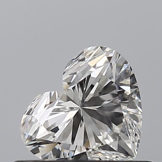 0.51ct F IF Rare Carat Ideal Cut Heart Diamond