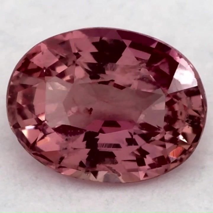 1.03 Carat Pink Oval Sapphire