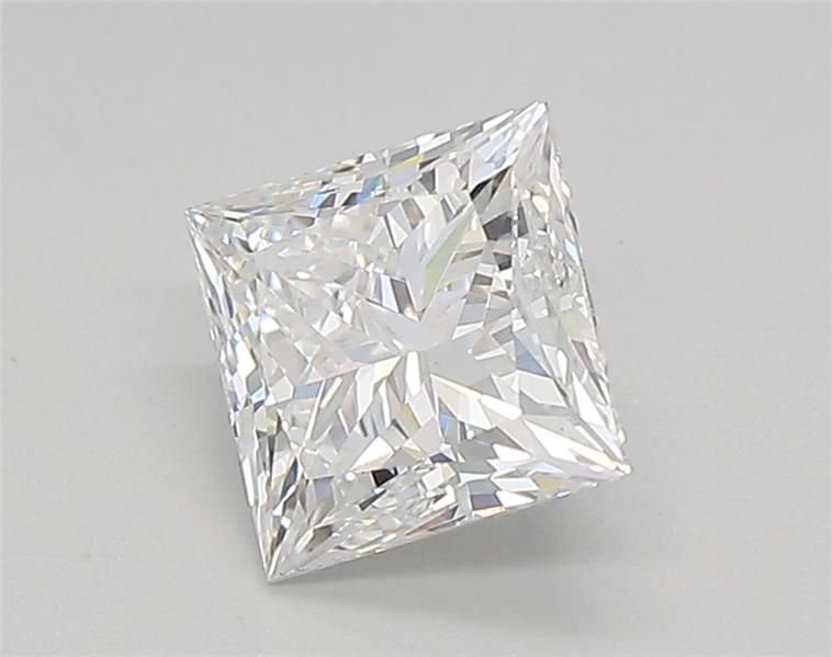 0.90ct E VS1 Rare Carat Ideal Cut Princess Lab Grown Diamond