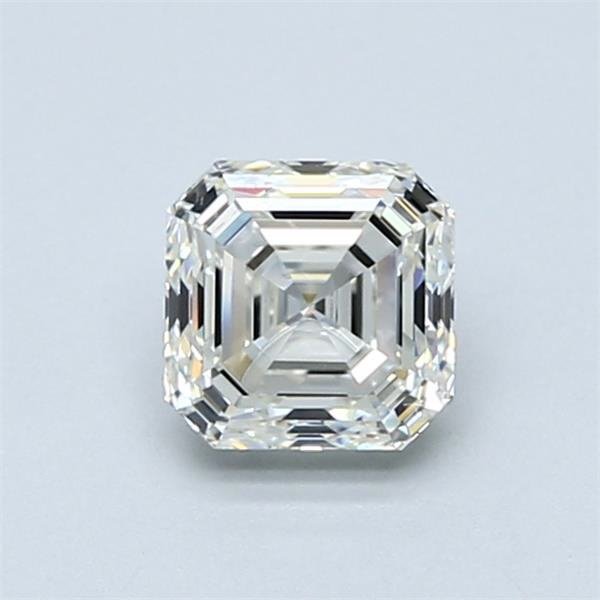 0.90ct J VVS1 Very Good Cut Asscher Diamond