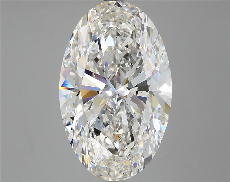 7.50ct G SI1 Rare Carat Ideal Cut Oval Lab Grown Diamond