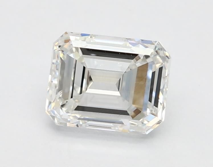 0.73ct F VVS1 Very Good Cut Emerald Diamond