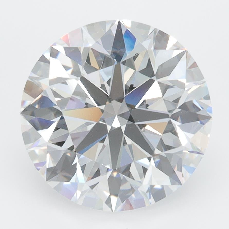 4.02ct D VVS1 Rare Carat Ideal Cut Round Lab Grown Diamond