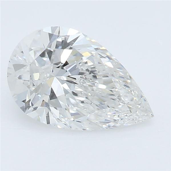 0.63ct F VS1 Rare Carat Ideal Cut Pear Lab Grown Diamond