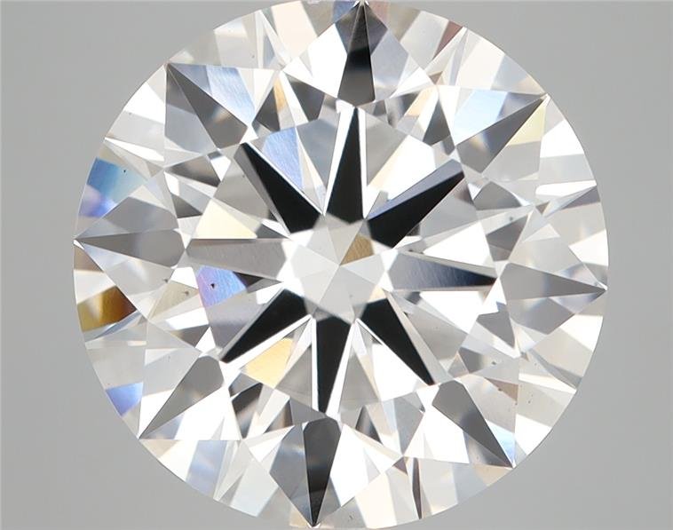 7.03ct E VS2 Rare Carat Ideal Cut Round Lab Grown Diamond