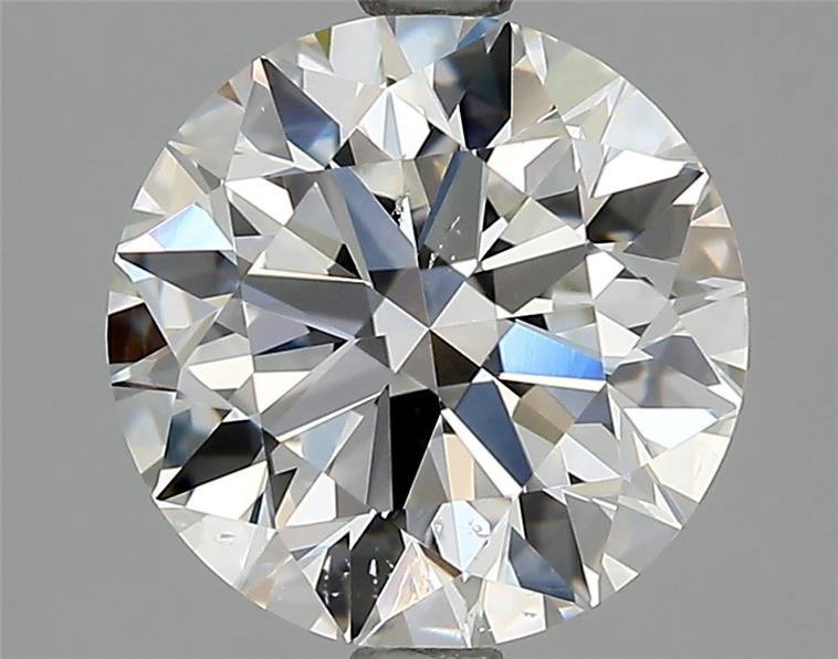 2.08ct G SI1 Rare Carat Ideal Cut Round Diamond