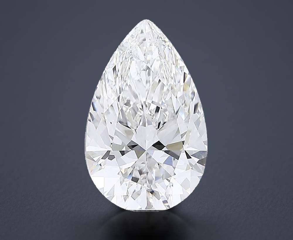 6.81 Carat Pear Lab Diamond