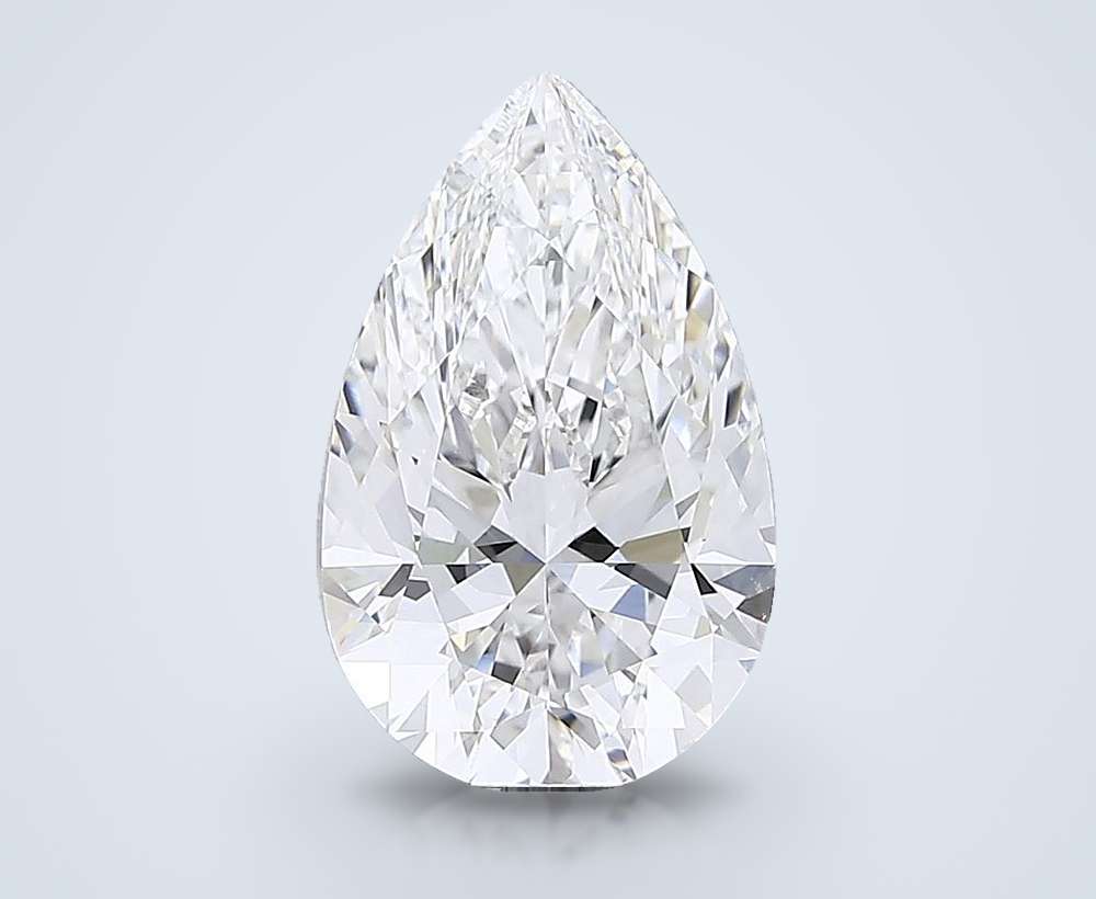6.81 Carat Pear Lab Diamond
