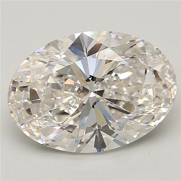 8.02ct G VS2 Rare Carat Ideal Cut Oval Lab Grown Diamond