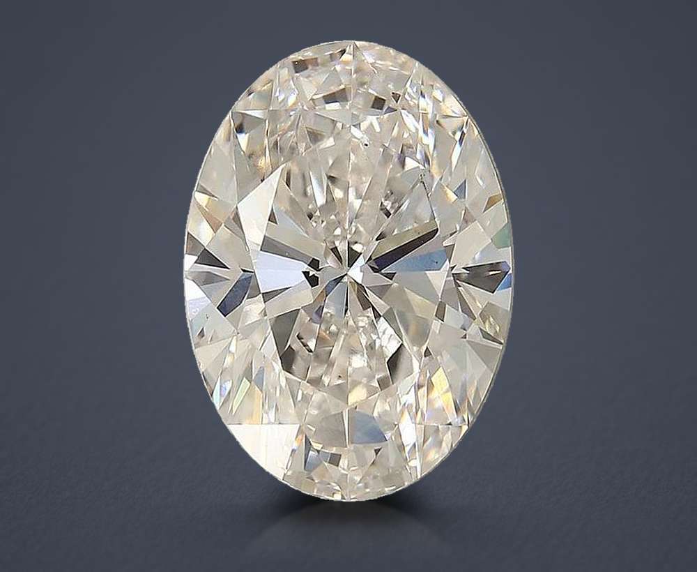 8.02 Carat Oval Lab Diamond
