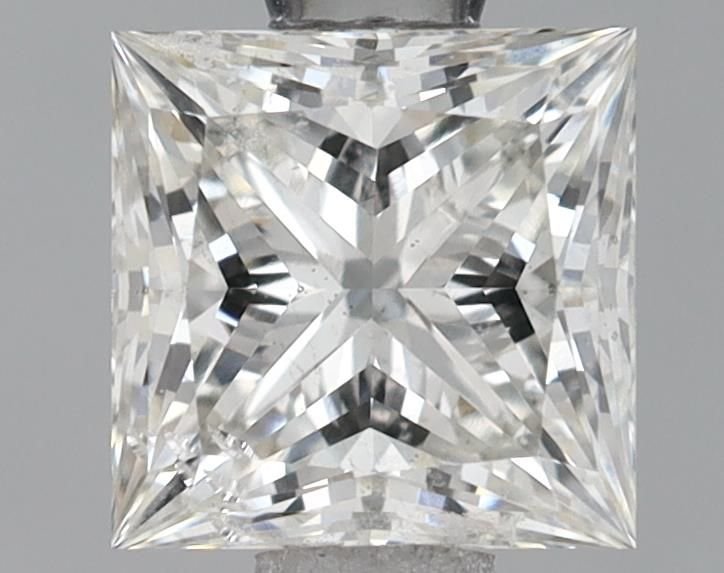 0.93ct G SI1 Rare Carat Ideal Cut Princess Lab Grown Diamond