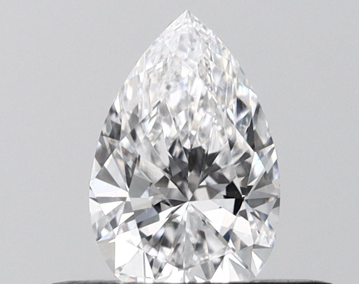 0.47ct D VVS1 Rare Carat Ideal Cut Pear Lab Grown Diamond
