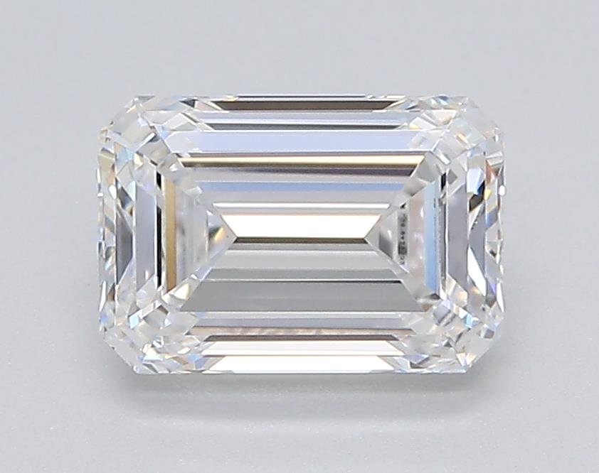 1.02ct E VVS2 Excellent Cut Emerald Lab Grown Diamond