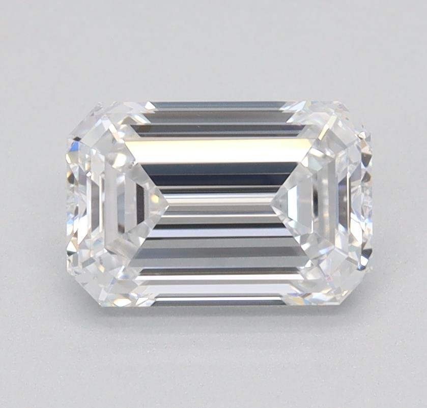 1.01ct D VS1 Rare Carat Ideal Cut Emerald Lab Grown Diamond