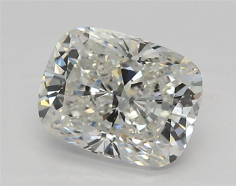 2.19ct F VVS2 Rare Carat Ideal Cut Cushion Lab Grown Diamond